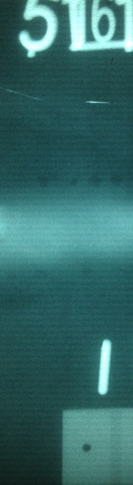 能看見熔合線附近的黑點嗎？