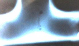 不同角度的裂紋